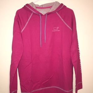 Vineyard Vines Hooded Double Layer Long Sleeve